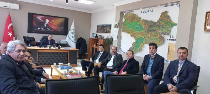 Orta Karadeniz Şube Yönetimi ile birlikte Amasya ve Çorum illerinde ziyaretler gerçekleştirildi.