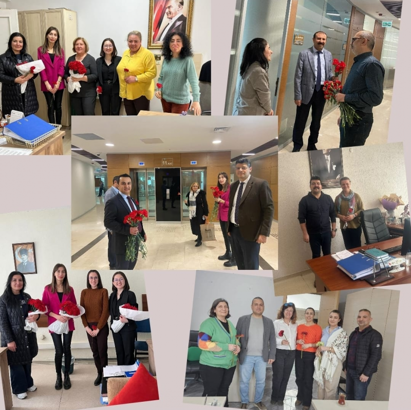 8 MART DÜNYA KADINLAR GÜNÜNÜ KUTLADIK