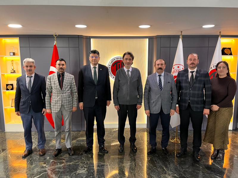 TKİ GENEL MÜDÜRÜNÜ ZİYARET ETTİK