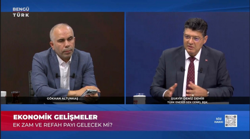 GENEL BAŞKANIMIZ SÖZ HAKKI PROGRAMINA KATILDI