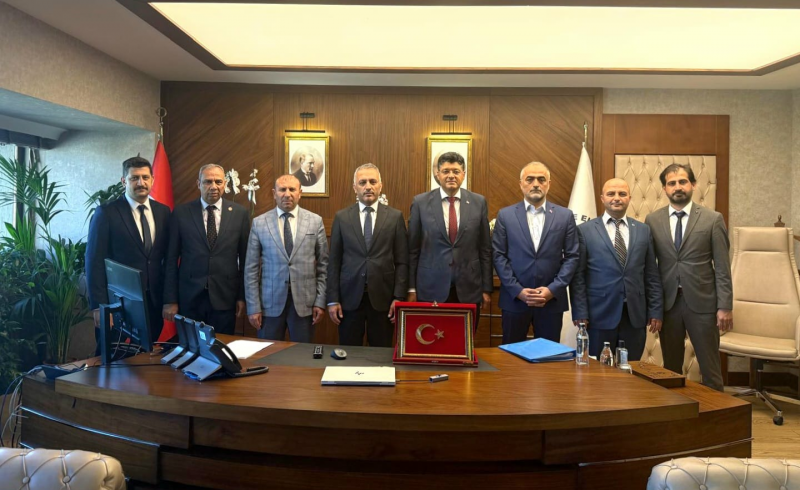 TEDAŞ GENEL MÜDÜRÜNÜ ZİYARET ETTİK