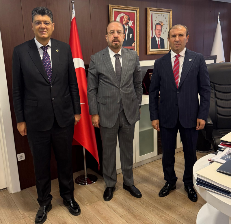 ENERJİ VE TABİİ KAYNAKLAR BAKAN YARDIMCISI ZİYARETİMİZ