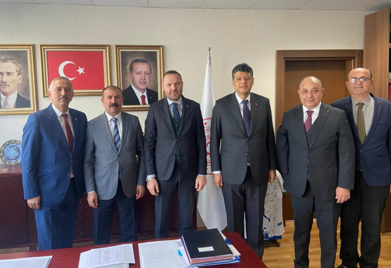 SANAYİ VE TEKNOLOJİ BAKANLIĞI YÖNETİM HİZMETLERİ GENEL MÜDÜRÜ ZİYARETİMİZ